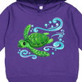thumbnail image 3 of Inktastic Sea Turtle Swimming Toddler Hoodie, 3 of 4