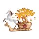thumbnail image 4 of Figura de caballo, escultura animal, obra de arte, regalo novedoso para amantes, adorno de escritorio Blanco lechoso, 4 of 9
