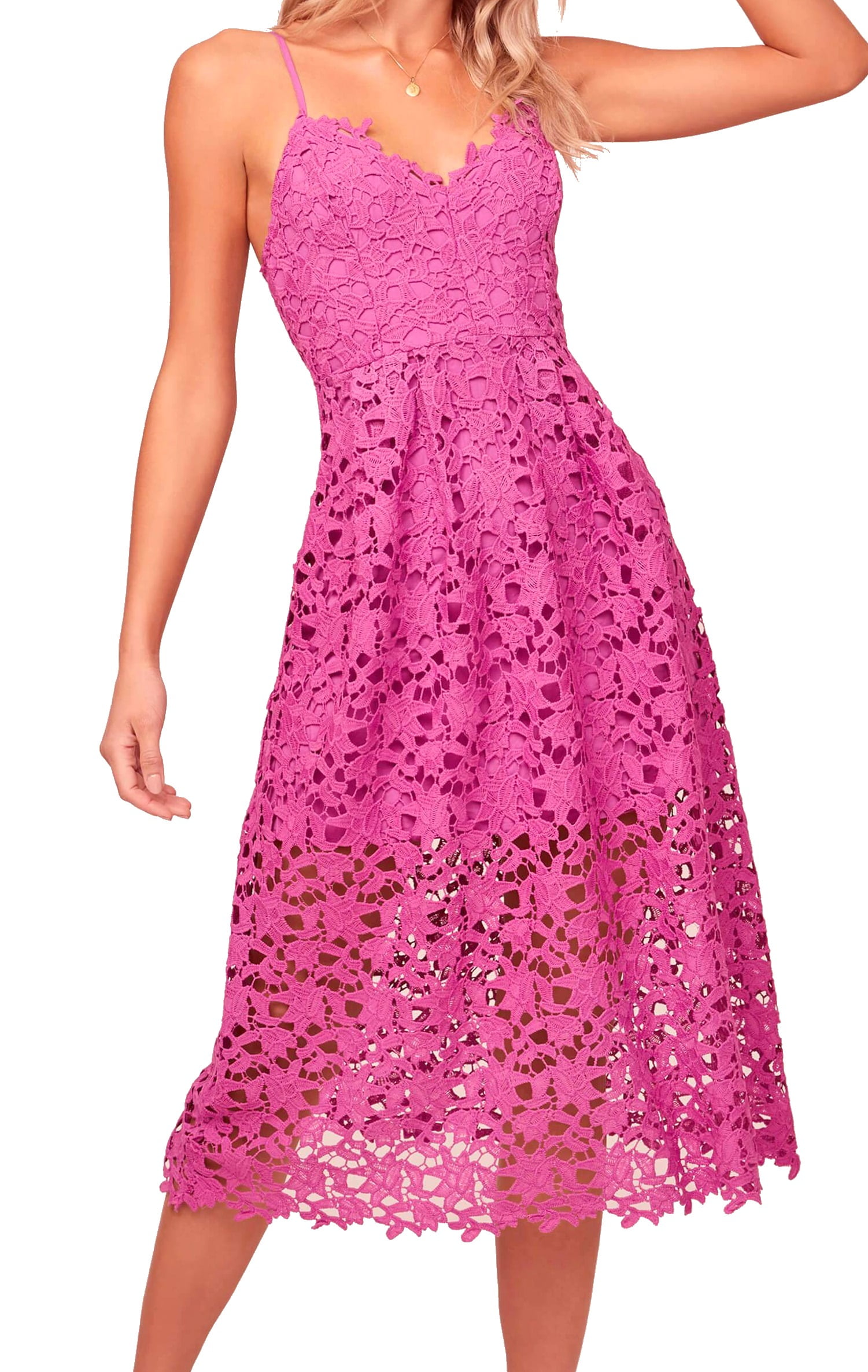 astr the label lace midi