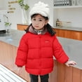 thumbnail image 4 of Akiihool Boys Winter Coat Boys Hoodies Heavyweight Fleece Jackets for Kids Flannel Shirt Jacket Cozy Plaid Flannel Shacket (Red,5-6 Years), 4 of 7