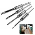 thumbnail image 5 of Woodworking HSS Twist Drill Bits, Mortise Drill Set, Square Auger, Mortising Chisel, Square Hole, 5 of 5