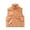 Orange, variant on Esaierr Kids Baby Winter Puffer Vest Jacket for Girls Autumn Winter Warm Puffer Waistcoat Zip Up Outwear Toddler Cute Lightweight Waterproof Thickened Warm Sleeveless Jacket Coat for 2-9Y