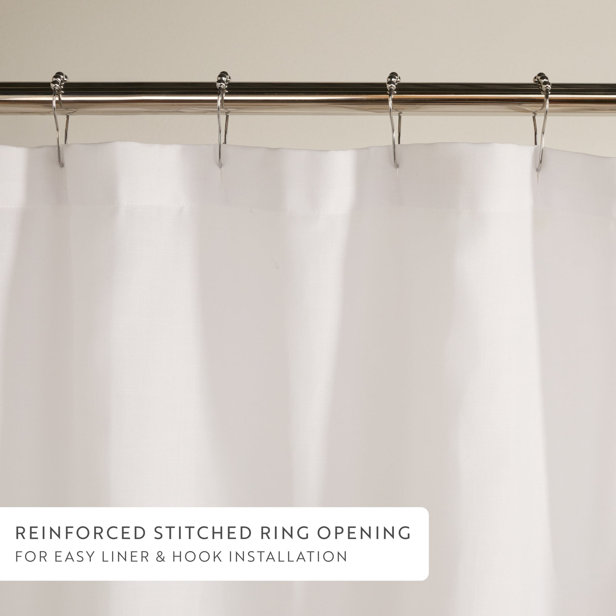 Shower Curtain in Floral Patterns