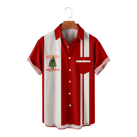 

MLSUN Men s Fesival Hawaiian Shirt Short Sleeve Button Down Regular Fit Comfortable T-Shirts Vacation Blouses for Boys 5-14 Years