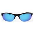 thumbnail image 2 of ONE By Optic Nerve Alpine Polarized Sunglasses – Black Frame/Blue Mirror Lens, 2 of 2
