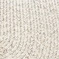 thumbnail image 3 of Mary Farmhouse Ivory Braided Area Rug 5' x 8' Oval, 3 of 5