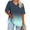Army Green, variant on Women's Plus Size 4X V-Neck Short Sleeve T-Shirt Solid Color Casual Summer Top Under $10