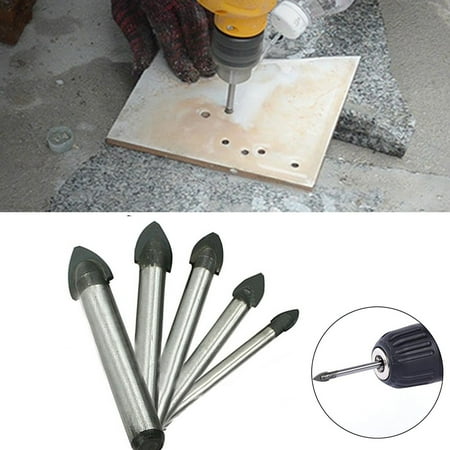 

TANGNADE Tile Tool Porcelain Drill Bit 3/4/5/6/8mm Ceramic Spear Head 5pcs Glass Tools & Home Improvement Herramientas De Pladur Y Yeso Ofertas Silver