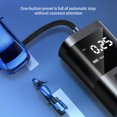 thumbnail image 4 of Tgbvmt Compressor Tire Inflator Portable Pump for Car & Bicycle Tires, 12V Auto Tire Pump with Digital Pressure Gauge, LED Light, Auto Shutoff, Compact Design with Nozzle Set and Power Cable, 4 of 6