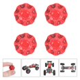 thumbnail image 2 of Piezas Para SCX10 II 1:10 Crawler Model Car Modified Vehicle Decor Tapas centrales 4pcs Zulema tapa del centro del coche rc, 2 of 8