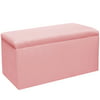 Skyline Furniture  Kids Storage Bench in Duck Light Pink