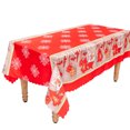thumbnail image 1 of Christmas Tablecloth Decorative Rectangular: Cloth Table Cover Table Decor Cloth, 1 of 9