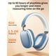 thumbnail image 3 of Auriculares inalámbricos. Cancelación activa del ruido, modo transparente, audio espacial, auriculares Bluetooth con cómodas almohadillas de proteína, 24 horas de autonomía para viajar/trabajar,Negro, 3 of 7