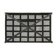 thumbnail image 1 of Filet de Cargaison en Polyester pour Plafond de Voiture, Rectangulaire Interne pour Voiture, Fermeture Éclair de Remplacement, Collation, Bouteille d'Eau, Rangement, Organisation, Organisateur en Maille 80x55 cm, 1 of 9