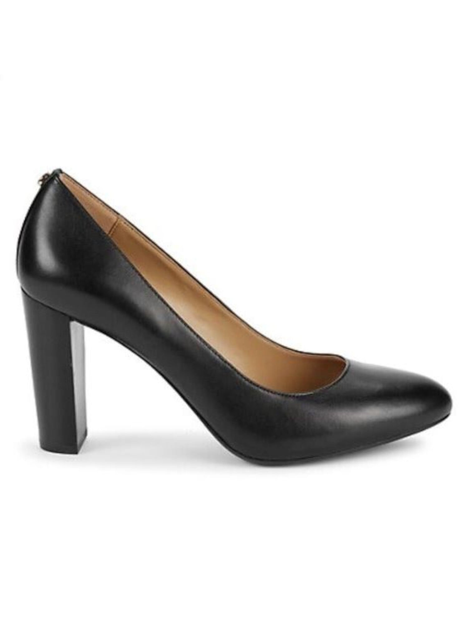 Buy MICHAEL KORS Womens Black Cushioned Susan Round Toe Block Heel Slip On  Leather Dress Pumps 8 M Online at Lowest Price in Ubuy Algeria. 575628673