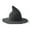 Dark Gray, variant on Clearance! Baberdicy Women Witch Hat Foldable Costume Sharp Large Brim Crochet Warm Winter Cap Black