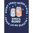 thumbnail image 2 of Bluey Toddler Holiday Long Sleeve Crewneck Tee, Sizes 12M-5T, 2 of 6