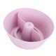 thumbnail image 5 of Cuenco Para Refrigerios Para Taza, Bandeja Para Refrigerios De Silicona Taza Reutilizable Violeta 2 Compartimentos Para Teatro Para Acampar, 5 of 7