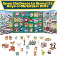 thumbnail image 2 of Pokémon NEW 2024 Holiday Advent Calendar with 24 Gifts - Christmas Playset for Kids - Characters Include 2 Pikachu, Bulbasaur, Charmander & More - 16 Toy Figures & 8 Christmas Accessories - Officiall, 2 of 5