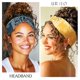 thumbnail image 4 of Diadema Urieo Boho Bandanas, turbante para la cabeza, deporte, yoga, mujer, x4, 4 of 7