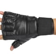 thumbnail image 1 of Guantes de boxeo para niños, un par de guantes de boxeo de medio dedo de cuero sintético, solución innovadora, 1 of 13