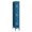 Blue, variant on Vented Metal Locker - Triple Tier - 1 Wide - 6 Feet High - 12 Inches Deep - Tan - Unassembled