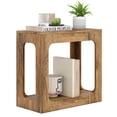 thumbnail image 1 of Costway 1 PCS 2-Tier End Table with Storage Shelf Hollow-out Design for Living Room, 1 of 10