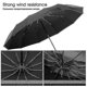 thumbnail image 3 of Paraguas automático resistente Xiaomi, sombrilla impermeable y resistente al viento, paraguas plegable para hombre, resistente a la lluvia y al viento, 3 of 5