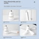 thumbnail image 2 of Socket Fan Light with Remote, Ceiling Fan with 3Speeds, Dimmable LED, E27 Base, Cordless Light Socket Fan Easy to Use, 2 of 5