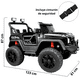 thumbnail image 4 of Montable Eléctrico Camioneta 4x4 para Niños Luz Sonido Bluetooth Control Remoto 12v - Negro, 4 of 8