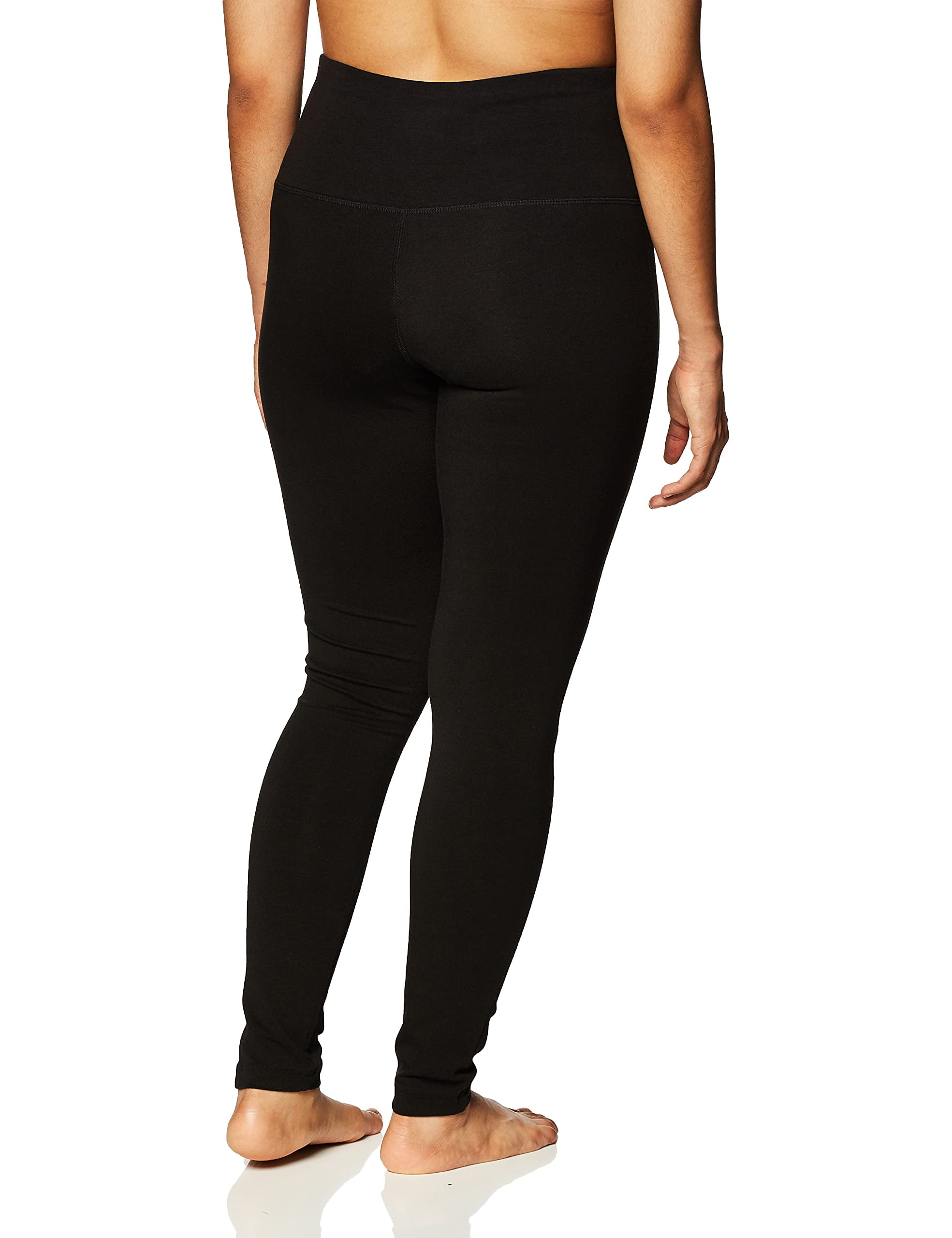 Jockey Essentials Women's Cotton Blend High Waist Basics Ankle Leggings