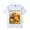 White, variant on XUANXIAOJIANG Chris Stapleton T-shirt short sleeved women's men's retro casual summer loose T-shirt top