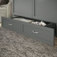 thumbnail image 6 of AFI Raleigh Queen Murphy Bed Chest with 6" Mattress, Storage, & Built-in Charger, Grey, 6 of 21