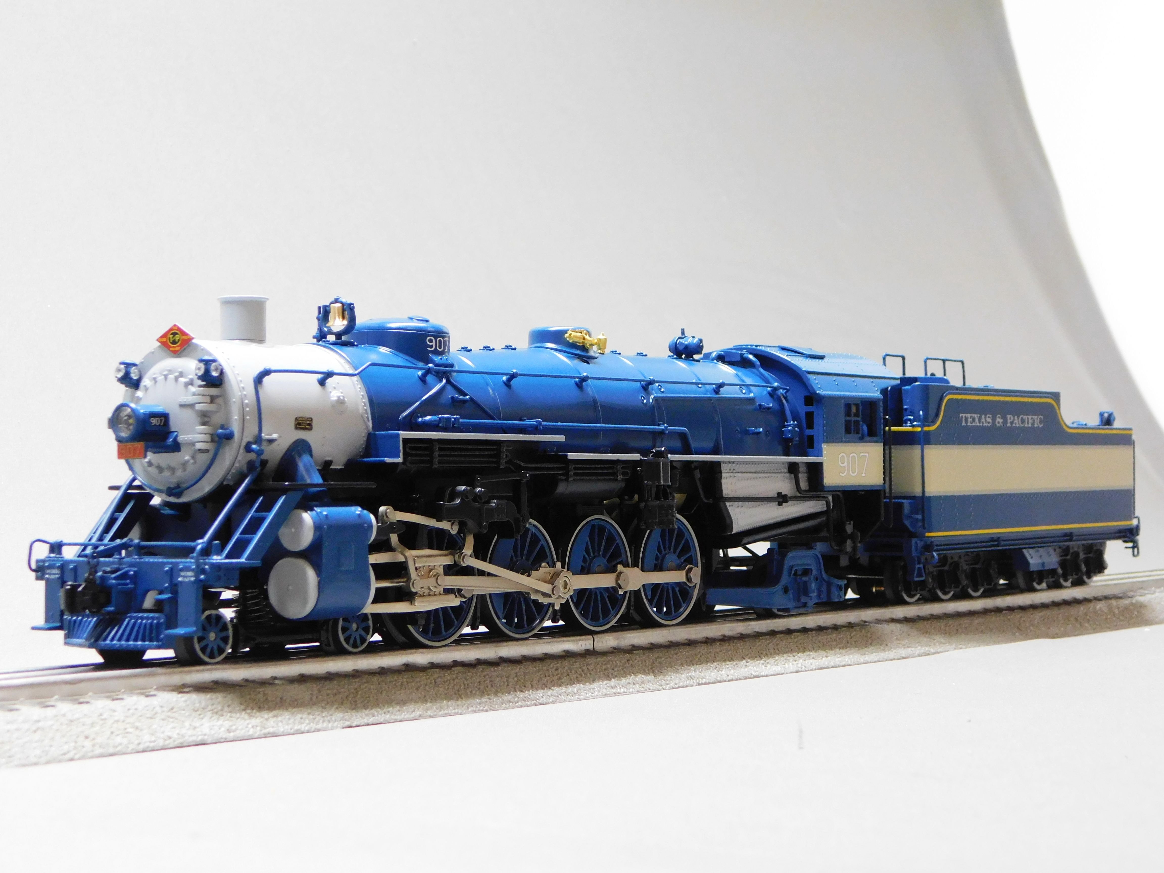 LIONEL TEXAS & PACIFIC LEGACY MOUNTAIN #907 STEAM ENGINE O GAUGE