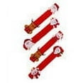 thumbnail image 4 of 4 Pcs Housses Protectrices de Poignée de Four à Micro-Ondes de Noël Xmas pour Réfrigérateur Cuisine Réfrigérateur Poignée de Porte Gants, 4 of 6