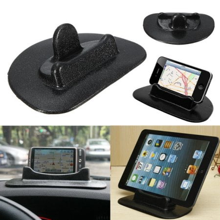 Gps Automotive Mount Car Mount Holder,Universal Silicone Dashboard Anti-Slip Mount Holder for GPS and Cellphone ()