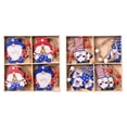 thumbnail image 5 of Patriotic Gnome Set Wood Ornaments Independence Day Hanging Gnome Wooden Pendant Mini 4th of July Gnomes Red Blue Gnome Tree Ornaments for Memorial Day Home Decoration, 5 of 7