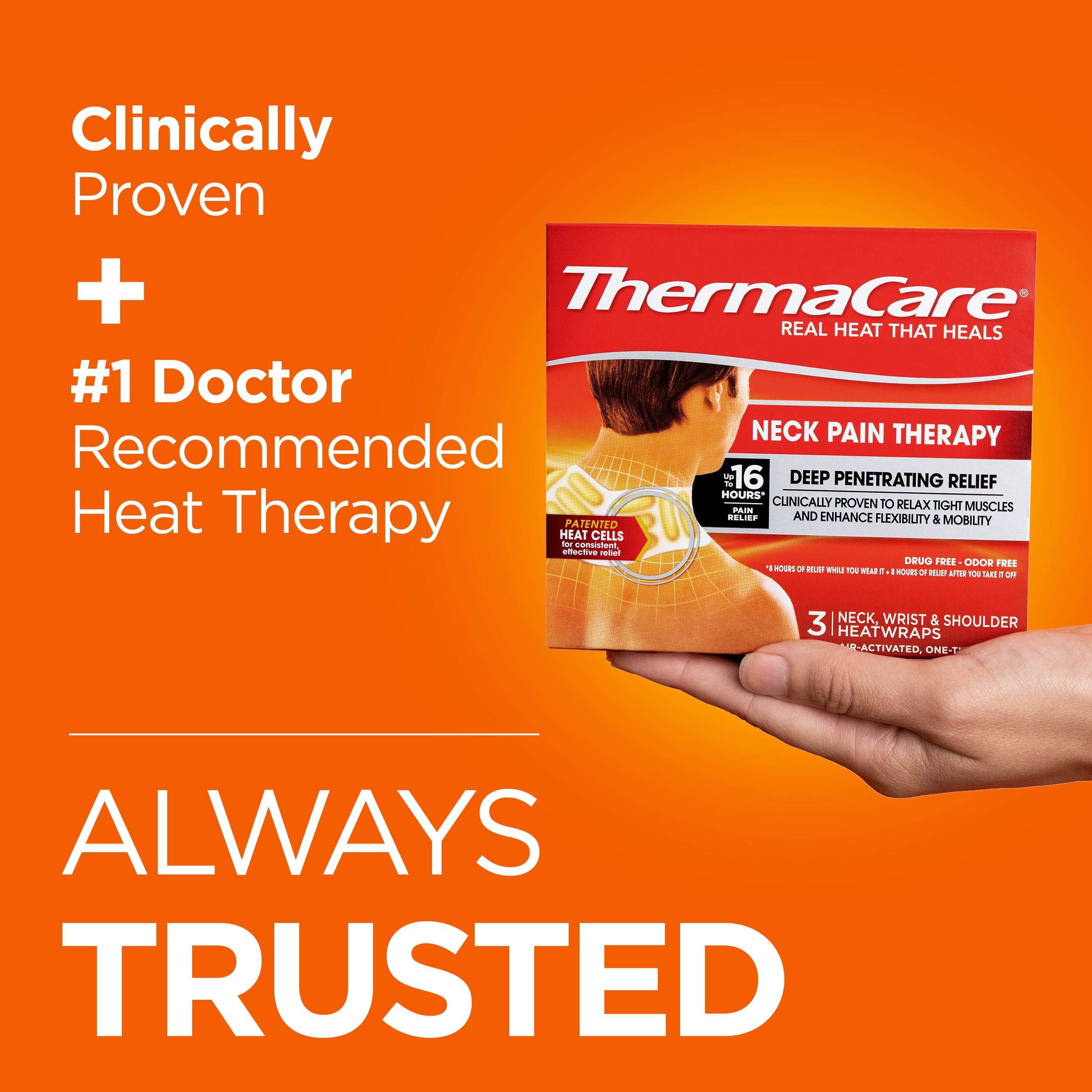 Neck Pain Therapy, up to 16 hours of relief - ThermaCare