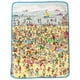 thumbnail image 1 of Manta de forro polar Silver Buffalo Where's Waldo Beach, 114 x 152 cm, 1 of 3