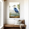 thumbnail image 2 of Elephant Stock Blue Heron Wall Art - Vertical Canvas Wall Art - Lobby Wall Decor - Animal Canvas - White And Brown Decor By Aimee Wilson - 32" x 48", 2 of 8