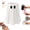 12oz slim, variant on Halloween Ghost Can Holder with Matching Bottle Opener, 3D Ghost Face Soda Can Holder, Universal 8.4-16 Oz Beverage Cooler, Tabletop Figurine, Kitchen Candy Bowl, for Beer Drink