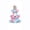 A002- Style B, variant on Dog Themed Birthday Party Decorations Tiered Cupcake Stand 11X12X18 Inch Cardboard Cupcake Stand Kids Birthday Decorations Party Dessert Display for Birthday Celebrations 6 Piece