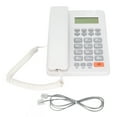 thumbnail image 2 of Office Telephone, Office Phone Caller ID Battery Free Call In Number Displayed Dial Out Number Displayed  For  Hotel White, 2 of 8