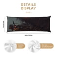 thumbnail image 3 of Fotbe Cool Skull Western Cowboy Funda para Almohada Corporal con Diseño, Funda de Microfibra Ultrasuave de 20x54 Pulgadas, Ropa de Cama Elegante, 3 of 7