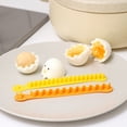 thumbnail image 1 of Moldeador de flores multifuncional para cortar huevos, decorador de huevos, utensilios de cocina delicados, fácil de limpiar (2 piezas/juego), 1 of 5