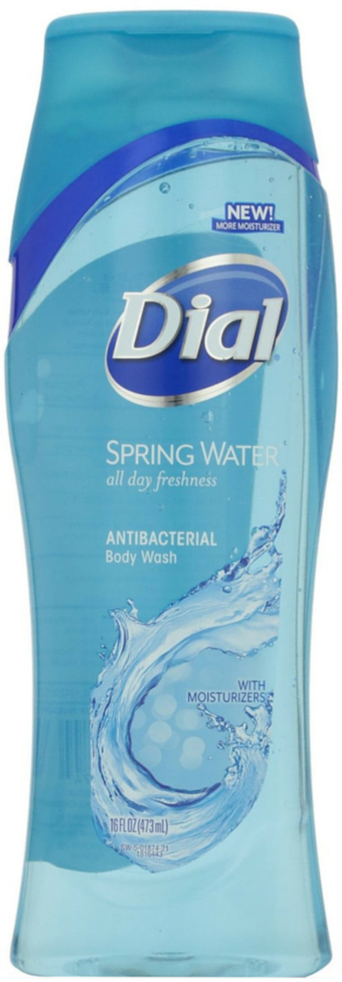 Dial Clean & Refresh Spring Water Antibacterial Body Wash with