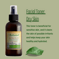 thumbnail image 2 of Just Nutritive Daily Facial Toner for Dry, Skin Rose Water & Cucumber,  Alcohol-Free, 4oz, 2 of 2