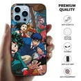 thumbnail image 3 of Anime Phone Case, My Hero Academia Phone Case Compatible With Iphone 13 Pro 6.1 Inch Iphone 13 Pro Max 6.7 Inch, Soft Anti-Scratch Shockproof TPU Protective Bumper Phone Cover, 3 of 7