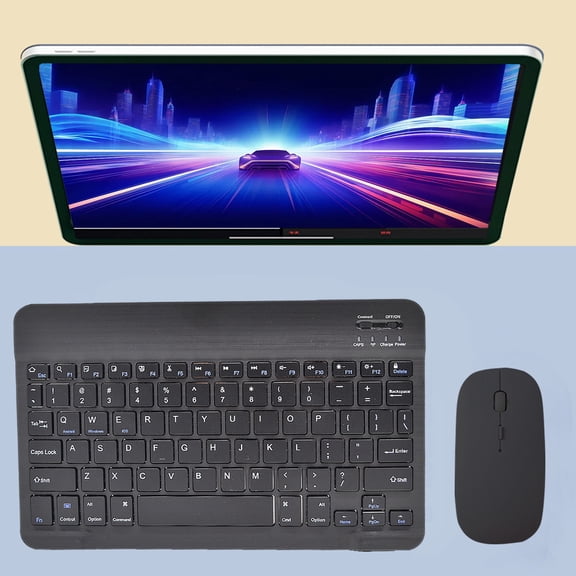 YaChu Bluetooth Keyboard For Tablet Computer Cell Phone Wireless Keyboard Mini Mouse Set