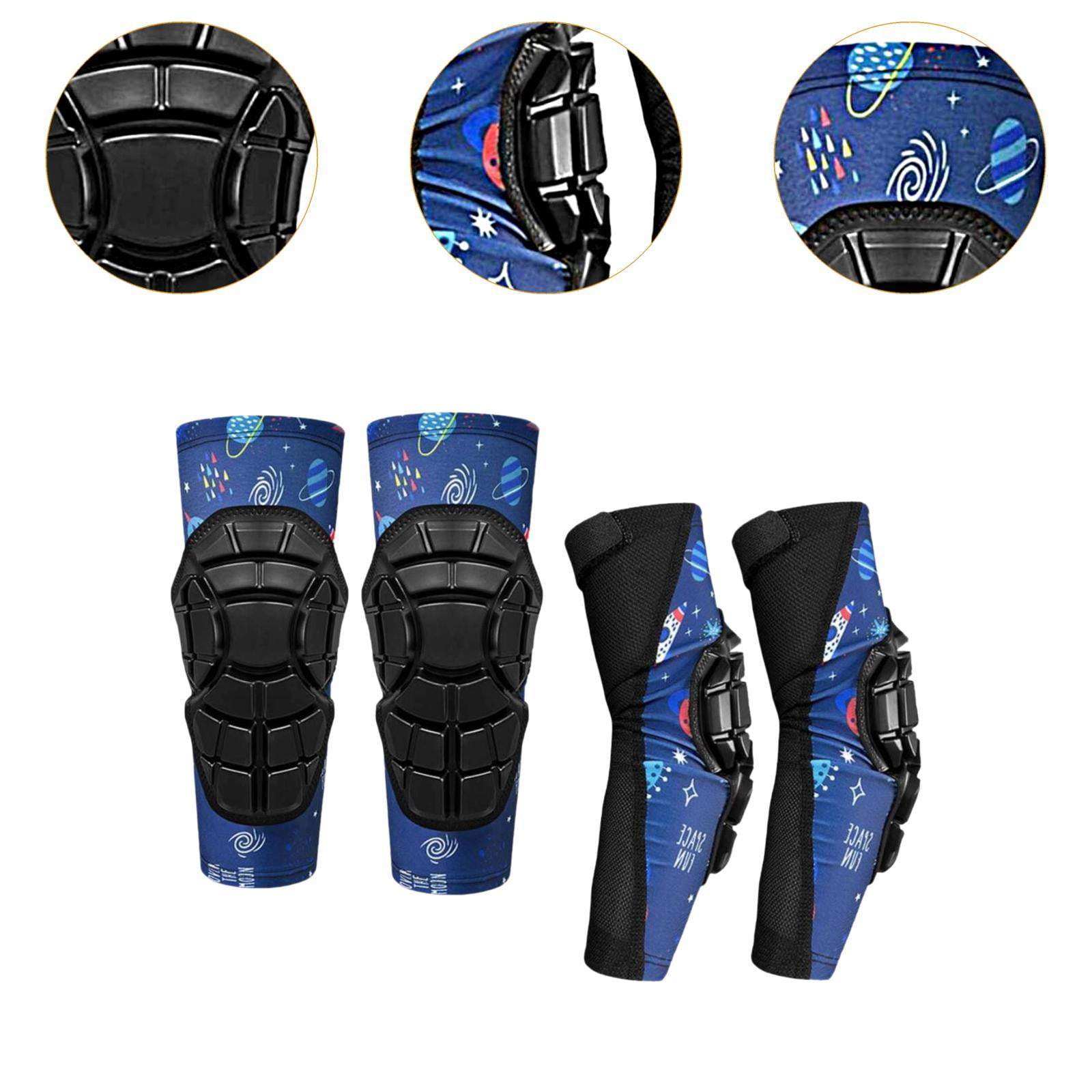 MAGIDEAL Kids Knee Pad Elbow Pads Knee Brace Guards for Children Girls Boys Snowboard S